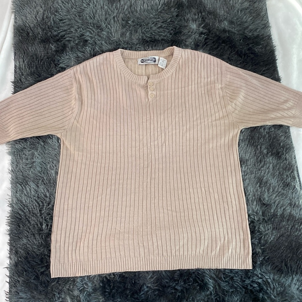 Ringosport taupe short-sleeve sweater